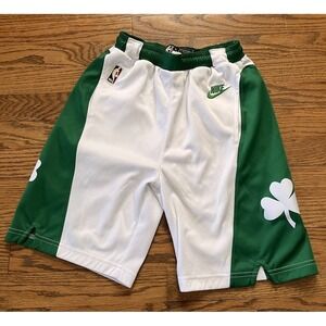 Nike Boston Celtics NBA Shorts Basketball Engineered Swingman Youth Medium